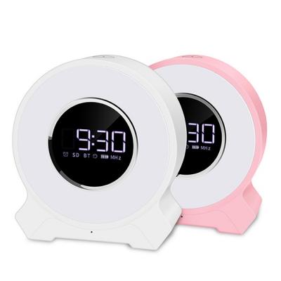 Alarm Clock Bluetooth Speaker Lamp MY-F9