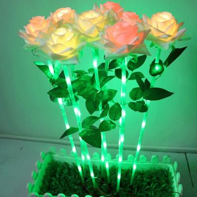Led Rose Flower Light